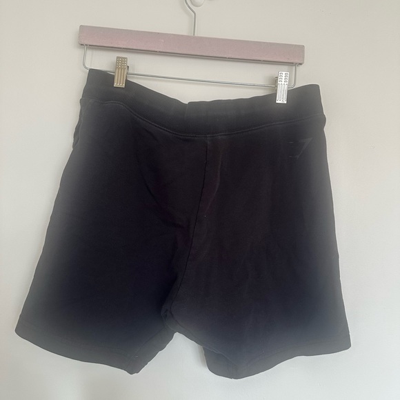 Gymshark Black Sweat Shorts Size Large GUC - Picture 6 of 6